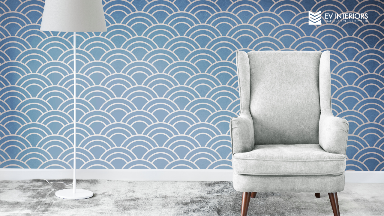 Wall Paper Design For Living Room